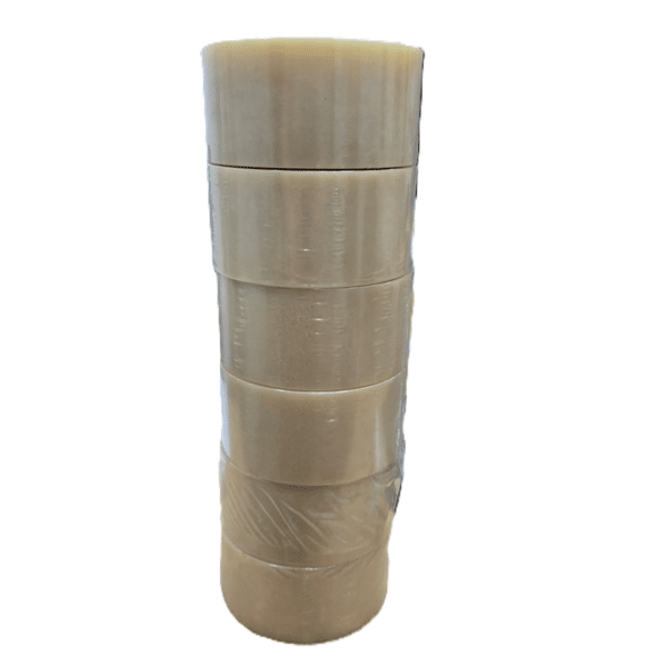 סלוטייפ PVC שקוף 45 מטר - מארז של 6